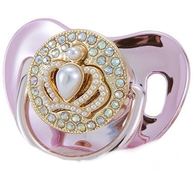 3D Krone Rosa Chrome