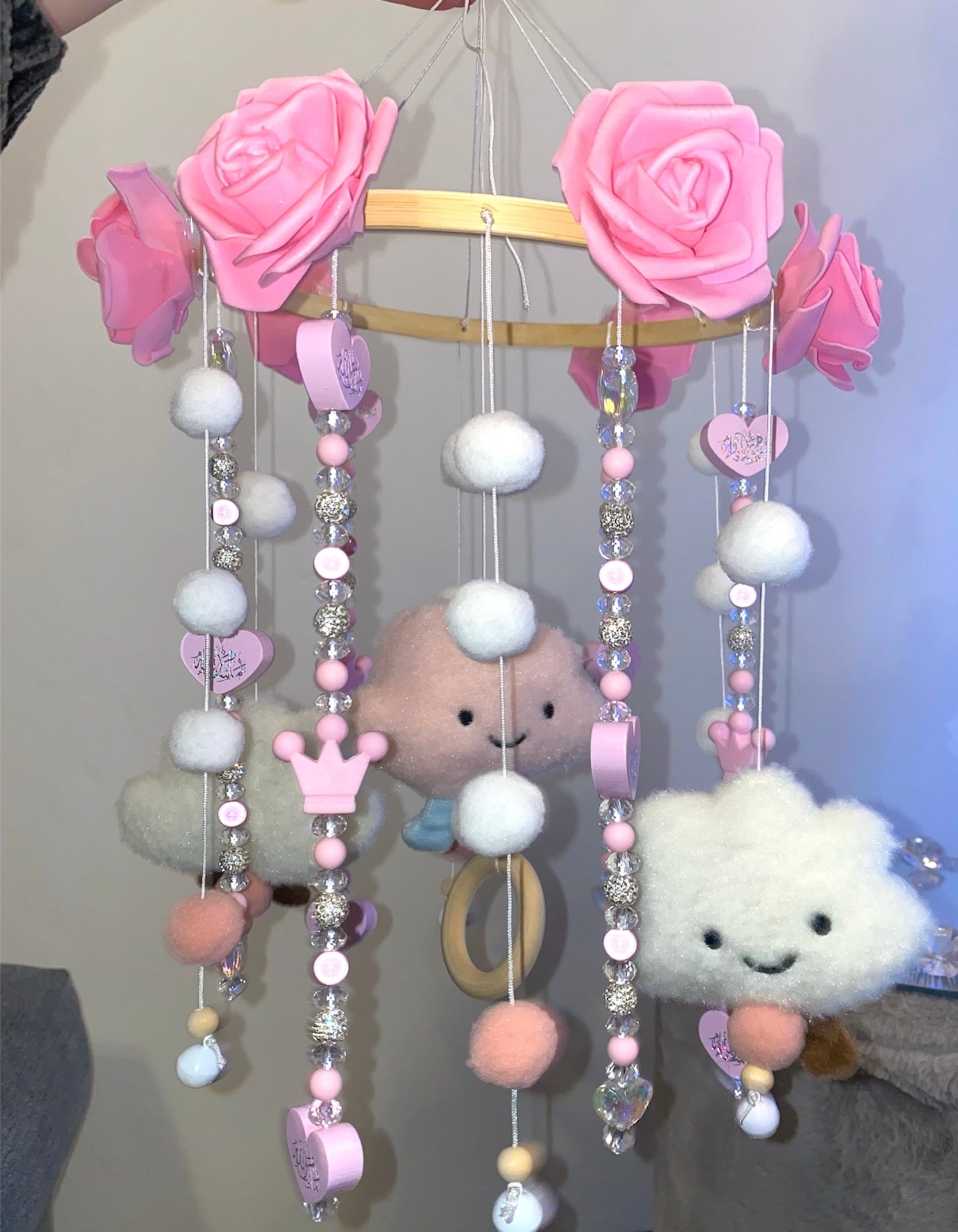 Wolke Hängespiel Rosa
