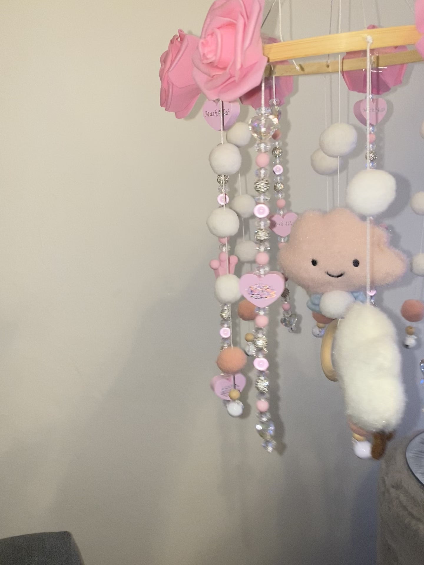 Wolke Hängespiel Rosa