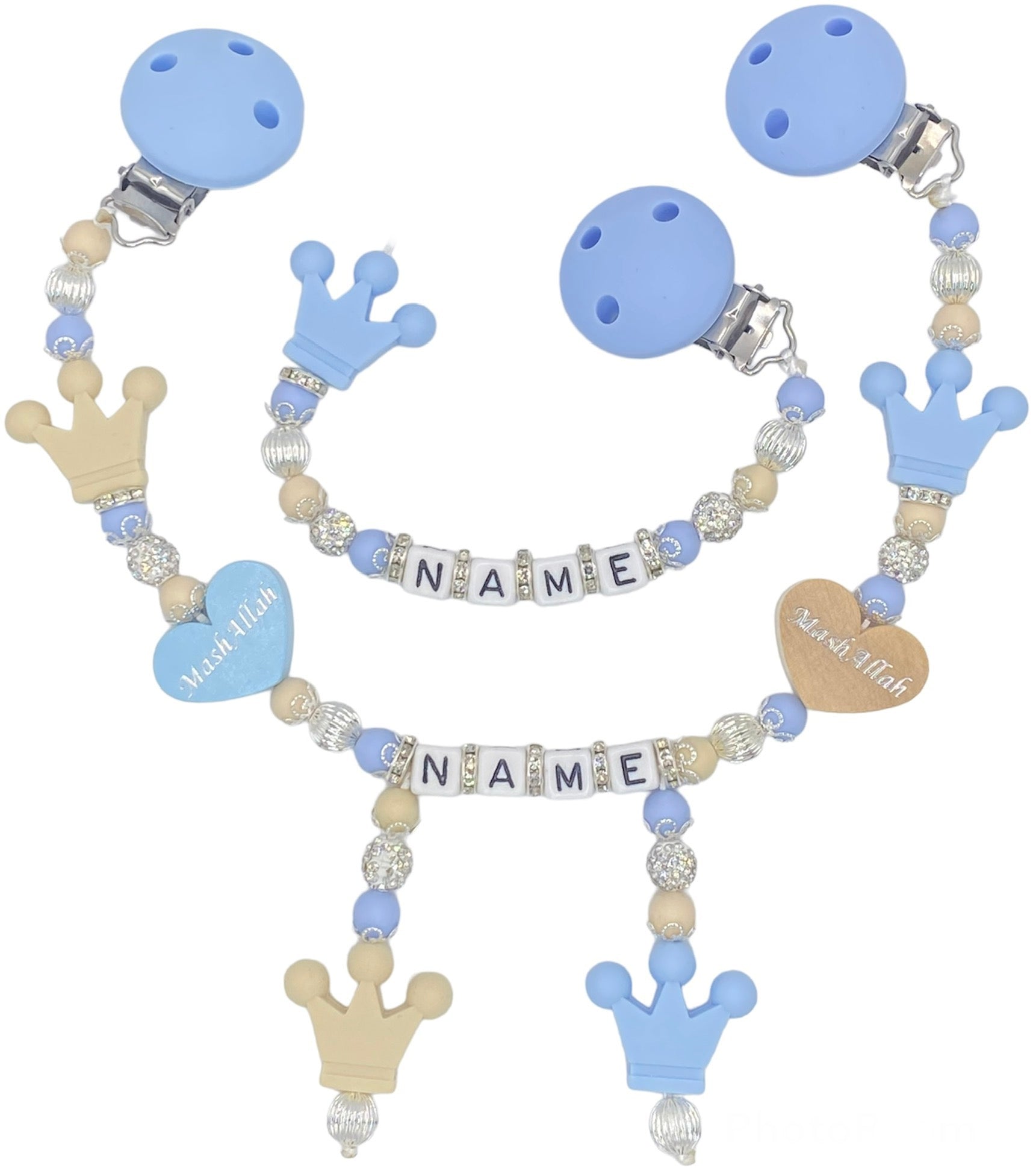 Sky Blue / Beige Krone